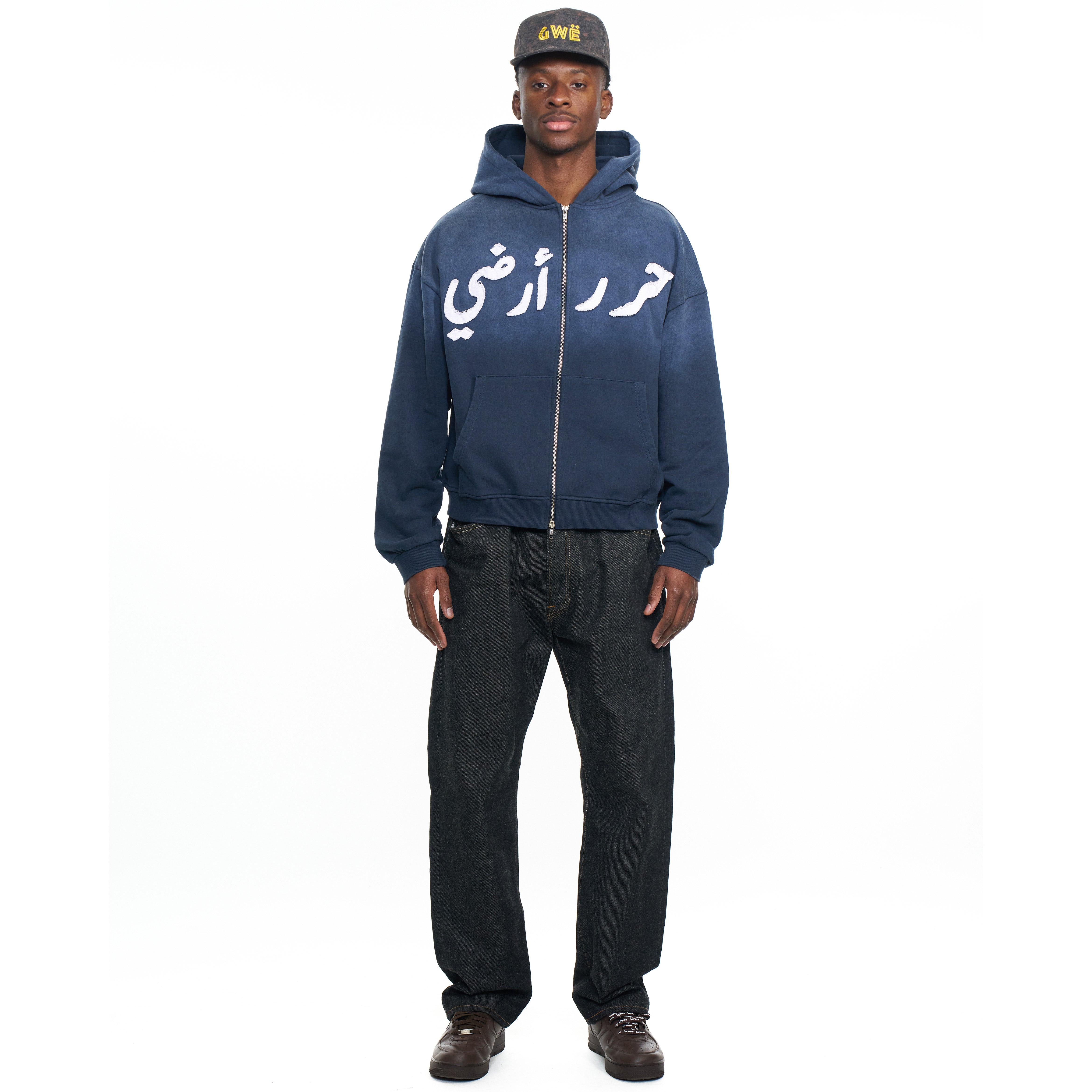 BAHAR BLUE MY LAND ZIP UP – Cultura Athletic